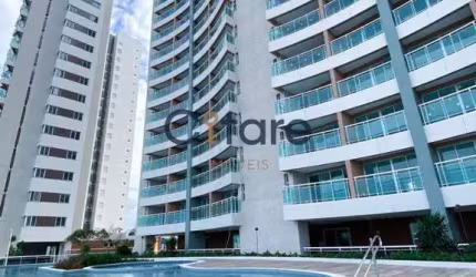 Apartamento com 1 quarto à venda na Rua Hil de Moraes, 12, Edson Queiroz, Fortaleza por R$ 395.181