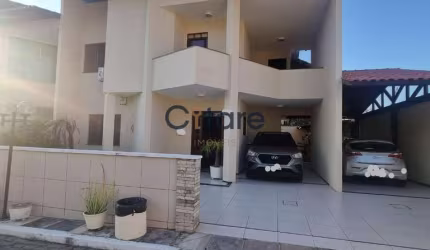 Casa em condomínio fechado com 4 quartos à venda na Avenida Edilson Brasil Soares, 2600, Edson Queiroz, Fortaleza por R$ 795.000