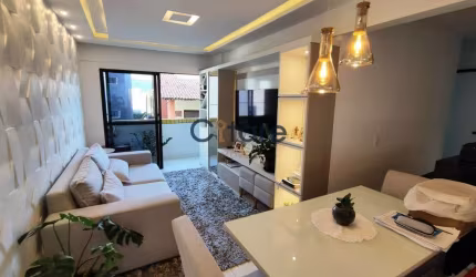 Apartamento com 3 quartos à venda na Rua Maria Alice Ferraz, 2800, Engenheiro Luciano Cavalcante, Fortaleza por R$ 400.000