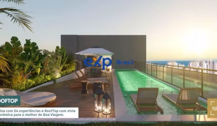 Apartamento com 1 quarto à venda na Joaquim Bandeira, 1096, Imbiribeira, Recife por R$ 300.000
