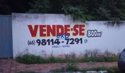 Terreno à venda na Coronel Caraciolo de Melo, 300, Lixeira, Cuiabá por R$ 450.000