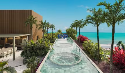Flat com 1 quarto à venda na Oceano Atlântico, 103, Intermares, Cabedelo por R$ 390.946