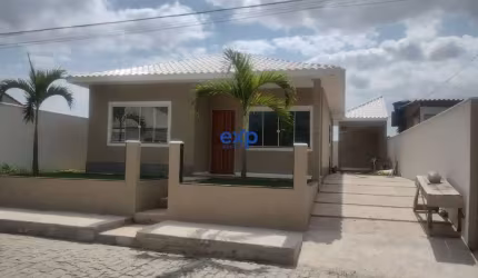 Casa em condomínio fechado com 3 quartos à venda na BR 101, 1, Caluge, Itaboraí por R$ 367.500