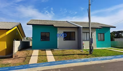 Casa em condomínio fechado com 3 quartos à venda na Rua Leopoldo Froes, 870, Uvaranas, Ponta Grossa por R$ 234.500