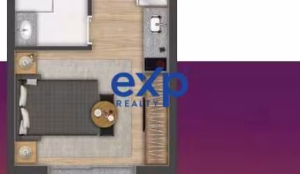 Apartamento com 1 quarto à venda na Av. Dr. Chucri Zaidan, 111, Vila Cordeiro, São Paulo por R$ 520.000