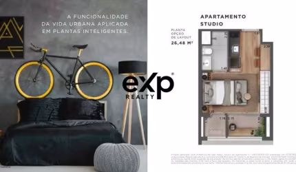 Apartamento com 1 quarto à venda na Avenida Portugal, 587, Cidade Monções, São Paulo por R$ 480.000