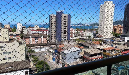 Apartamento com 3 dormitórios à venda, 90 m² por R$ 580.000,00 - Enseada - Guarujá/SP