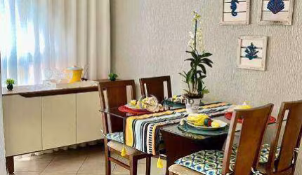 Lindo apartamento de 2 quartos, mobiliado e reformado.