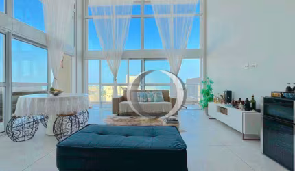 Apto Duplex, Vista Mar, Pé Direito Vazado, Um Espetáculo!