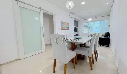 Totalmente reformado e mobiliado, 50 metros da praia
