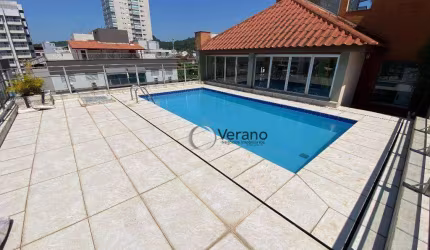 Cobertura Duplex na praia da Enseada, com 3 quartos sendo 1 suíte
