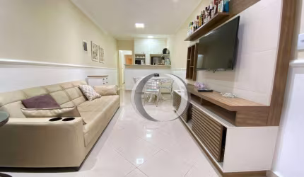 Guarujá MArina Del Rey Flat terreo com 2 quartos sendo 1 suite