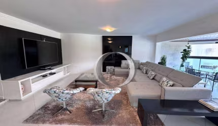 apartamento enseada guaruja com 5 quartos 5 suites com area de lazer completa,lindo decorado oportunidade com vaga nautica com barco !!