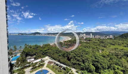 Apartamento com linda vista mar, com 2 vagas de garagem, lazer estilo club
