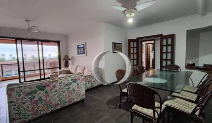Apartamento vista mar com 3 dormitórios à venda na  Enseada - Guarujá/SP
