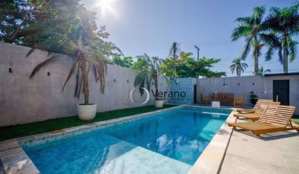 Linda casa no Pernambuco totalmente reformado e decorado, 250 metros da praia