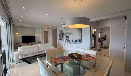 Apartamento totalmente decorado com 3 quartos, lazer espetacular, 100 metros da praia