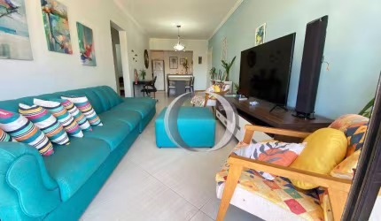Apartamento com 3 quartos reformado, predio com area de lazer na praia da Enseada
