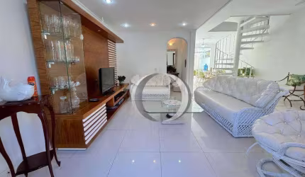 Costa do Mar - Casa em frente ao mar com 3 quartos, sendo 1 suíte à venda, 190 m² por R$ 1.100.000 - Enseada - Guarujá/SP