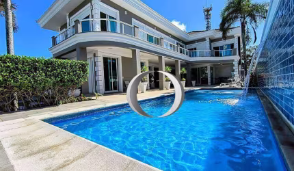 Sonho de Verão - Deslumbrante Mansão pé na areia com 6 Suítes à venda R$ 10.000.000 - Enseada - Guarujá/SP