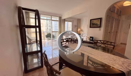 Apartamento com 2 dormitórios à venda, 100 m² por R$ 585.000,00 - Pitangueiras - Guarujá/SP