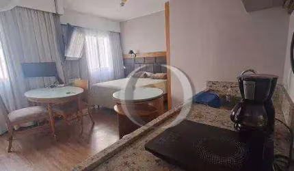 Flat com 1 dormitório à venda, 27 m² por R$ 440.000 - Indianópolis - São Paulo/SP