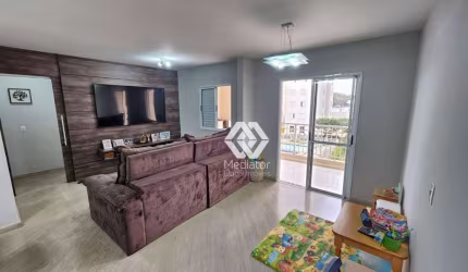 Apartamento com 3 dormitórios à venda, 100 m² por R$ 720.000,00 - Condomínio Bella Cittá Club House - São José dos Campos/SP