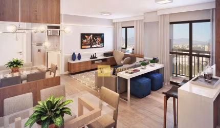 Apartamento com 2 dormitórios à venda, 44 m² por R$ 514.000,00 - Ecoville - Curitiba/PR