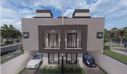 Triplex com 3 quartos, 117m², à venda em Curitiba, Xaxim