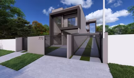 Sobrado com 3 quartos, 110m², à venda em Curitiba, Xaxim
