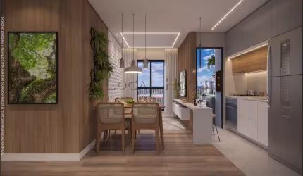Apartamento à venda em Curitiba, Bairro Alto, com 2 quartos, 51m²