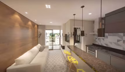 Apartamento 2 Quartos, 1 Vaga, no Residencial Mood Bacacheri
