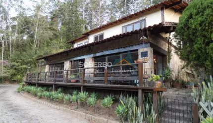Sítio c/ 50.000 m2, Casa 4 Quartos, Piscina, Sauna, Lago, Nascente, Montanhas, Teresópolis, RJ