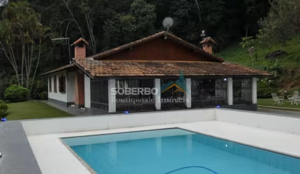 Sítio 28.210 m2, Casa 4 Quartos, Piscina, Sauna, Sebastiana, Teresópolis, RJ