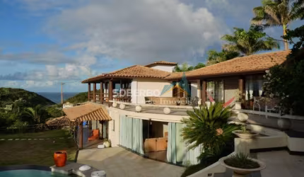 Mansão com 700m2, 6 Quartos (3 Suítes) Piscina, 2.200m2 Terreno, Praia Brava, Armação dos Búzios, RJ