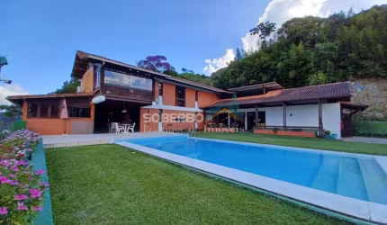 Casa 5 Quartos Alto Padrão, Piscina, Alto, Teresópolis/ RJ