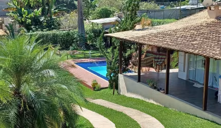 Casa de campo, 2 Quartos (1 suíte), Piscina Quente, Futebol, Área Gourmet, Providência, Teresópolis/RJ