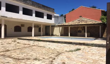 Terreno de 750 m2 com Casa Inacabada, 13 quartos, Braga, Cabo Frio, RJ