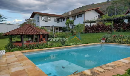 Casa 5 Quartos, 2255 m2, Jardim, Piscina, Sauna, Albuquerque, Teresópolis