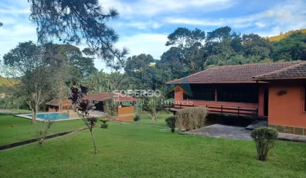 Casa 6 Quartos, Piscina, Sauna e Quintal 8000m², Posse , Teresópolis