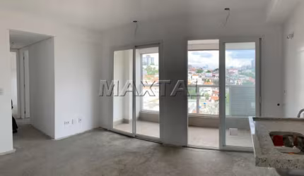 Apartamento novo Jardim Paraíso 40m² à venda, com 2 dormitórios, 1 vaga e condomínio completo.