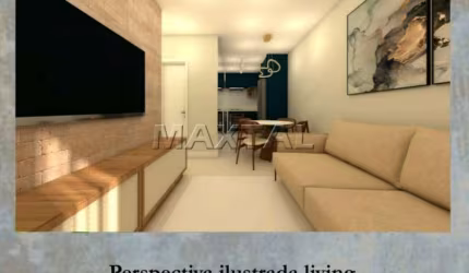 Apartamento à venda novo na Vila Mazzei com 2 Quartos, cozinha e 1 banheiro.