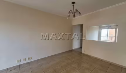 Apartamento de 56 m², com 2 dormitórios, 1 banheiro , 1 sala, cozinha e 1 vaga.