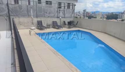 Apartamento Vila Guilherme com 2 Dormitórios, sacada, 2 vagas. Com Piscina e Portaria Virtual.