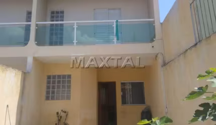 Sobrado à venda 120m² ,com 3 dormitórios, suítes e sala para 2 ambientes. Vila Nivi.