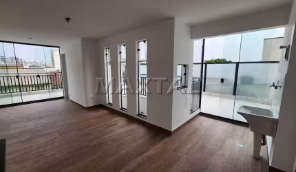 Studio novo de 36 m² em Santana, a apenas 800 metros da estação de metrô Santana.