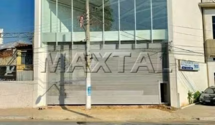 Galpão comercial de 450 m², com escritório, 2 banheiros, porta automática. Próximo a Marginal Tietê.