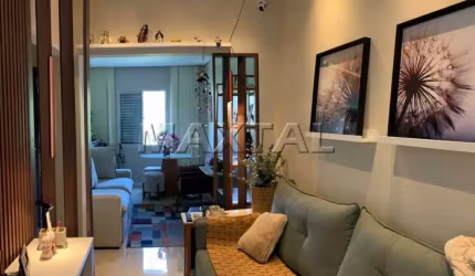 Apartamento 46m² à venda em Santana mobiliado,1 Dormitório e 2 salas, sem vaga