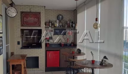 Apartamento à venda com lazer de clube com 3 dormitórios, sala ampla, varanda gourmet e 2 vagas.