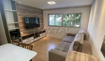 Apartamento todo mobiliado no bairro imirim, 65m², 2 dormitórios, 1 vaga de garagem.